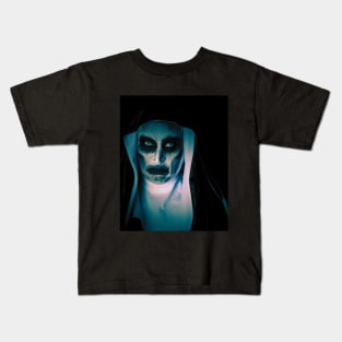 demon nun Kids T-Shirt